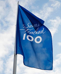 Suomi Finland 100 -lippu